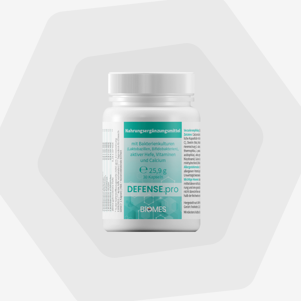 DEFENSE.pro food supplements | BIOMES